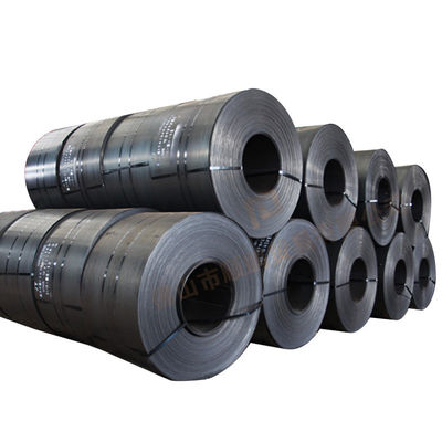Technique de laminage à chaud Q195 Q215 Q235 Q255 Q275 Q355 Ss400 bobines et tôles d'acier au carbone de la largeur requise