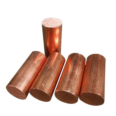 99% Cu Min Barre de cuivre pur 8 mm pour les fournisseurs de construction dans l'industrie de la décoration