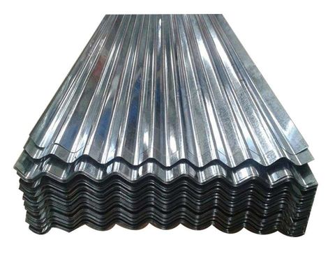 GB Standard 0,12-1,2 mm * 600-1250 mm Épaisseur 4x8 tôle de toiture en acier galvanisé ondulé pour des tests rigoureux d'assurance