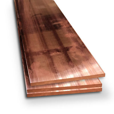 Plaque de cuivre C10200 d'une tonne de 195 MPa, résistance maximale et capacité de soudage, vendue directement