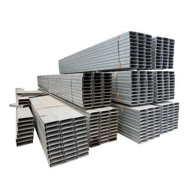 JIS ASTM GB BS EN DIN Standard Light Gauge Steel Channel pour l'ingénierie des murs de rideau et l'abordabilité est garantie