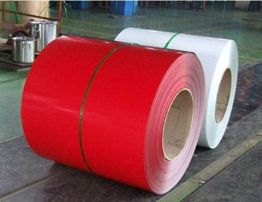 Coil d'aluminium revêtu de couleur fabriqué par les fabricants avec une tolérance de ± 1% à température O H112