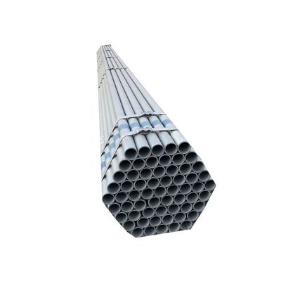 Pipe en acier au carbone galvanisé avec surface légèrement huilée et épaisseur de 0,12 mm à 6 mm