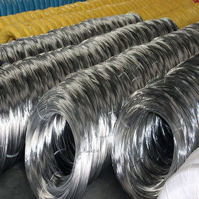 Fil d'acier galvanisé de 2,24 mm compétitif pour le service de traitement de flexion et la fonction de fil de liaison