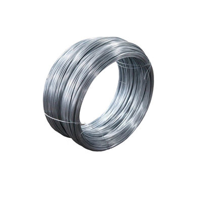 Fil de câble en boucle de 8 calibres fil d'acier galvanisé avec service de traitement par perçage