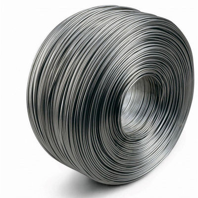 Service de décoiling Fil d'acier galvanisé de 4,5 mm avec technique électro galvanisée