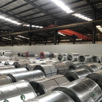 Dx51d Dx52d Dx53d bobines d'acier galvanisé électrique avec et Tolérance ± 1% huilées ou non légèrement huilées