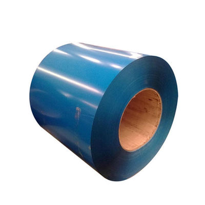 Coil d'acier en aluminium galvanisé revêtu de couleur d'une épaisseur de 0,12-3 mm et d'une largeur de 600-1250 mm