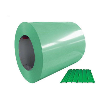 Coil d'acier galvanisé de couleur dans les couleurs les plus populaires avec service de traitement de flexion et largeur de 600-1250 mm
