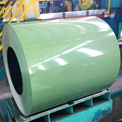 Coil d'acier revêtu de couleur PPGI avec une tolérance de ± 1% et couleur RAL basée sur les échantillons des clients