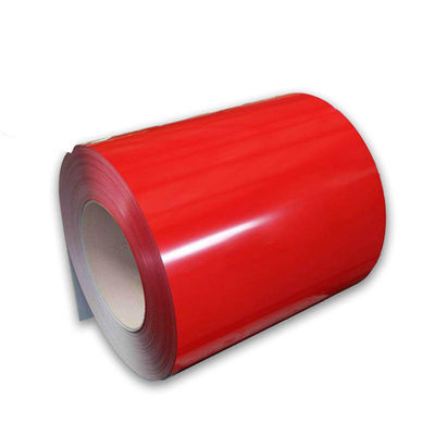 0.6mm PPGI bobine en acier revêtu de couleur avec tolérance ± 1% service de traitement de perforation et couleurs les plus populaires