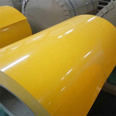 Coil d'acier recouvert de couleur prépeint PPGI PPGL galvanisé avec une tolérance de ± 1%