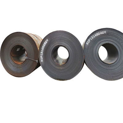 Q195 Q215 Q235 Q255 Q275 Q355 Ss400 Bobine laminée en acier au carbone avec une tolérance et une largeur requises de ± 1% au moment de la vente