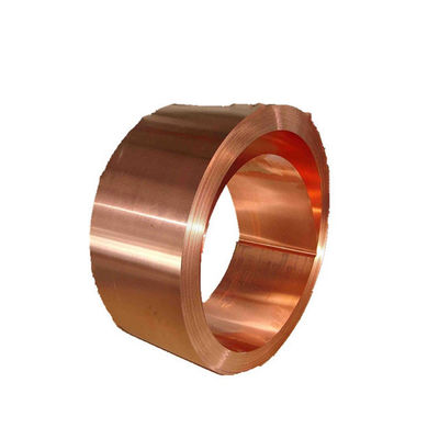 Coil de cuivre à bande de cuivre professionnelle et personnalisable pour une largeur de 1 mm à 2500 mm ou personnaliser