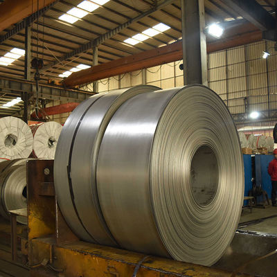 Grand inventaire de 201 304 316 409 410 430 316 bobines en acier inoxydable laminées à froid avec service de décoiling et tolérance ± 1%