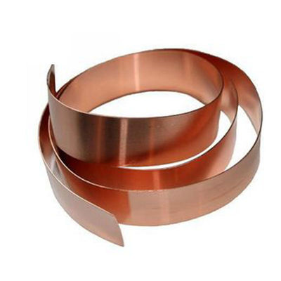 Coil de bande de cuivre avec une largeur personnalisable pour répondre aux exigences du client
