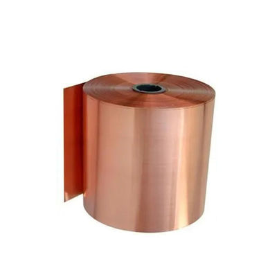 Coil de cuivre de largeur personnalisée pour les applications industrielles Largeur 1 mm-2500 mm ou selon les exigences