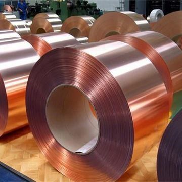 Coil de cuivre de largeur personnalisée pour les applications industrielles Largeur 1 mm-2500 mm ou selon les exigences