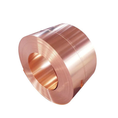 bande de cuivre personnalisable de qualité C10700 H63 H68 H70 bobine pour et matières premières