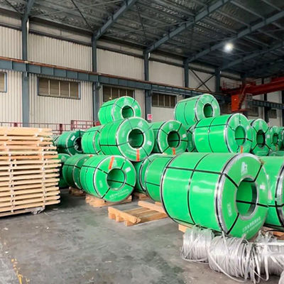 2B BA 2D 2BB n° 3 n° 4 finition de surface bobine de bande d'acier inoxydable pour le service de traitement de perforation en gros stock