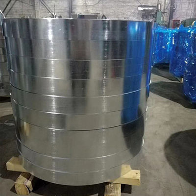 bande d'acier au carbone galvanisé de 9,8-850 mm de largeur personnalisable et revêtement Z41-Z60