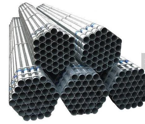 Pipe ronde d'acier galvanisé dur avec des tests stricts et une assurance basée sur la technique de laminage à froid