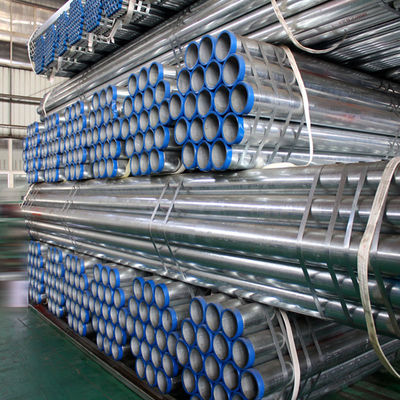 Pipe ronde d'acier galvanisé dur avec des tests stricts et une assurance basée sur la technique de laminage à froid