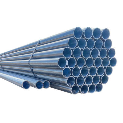 0Pipe en acier galvanisé de 25 pouces avec une surface légèrement huilée
