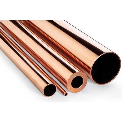 195 MPa Résistance ultime Pipe en cuivre en vrac de différentes tailles de 0,3 mm à 80 mm de diamètre extérieur