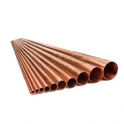 Pipe en cuivre de 12 mm de diamètre de qualité non alliée C1100 C1200 et de fabricants réputés
