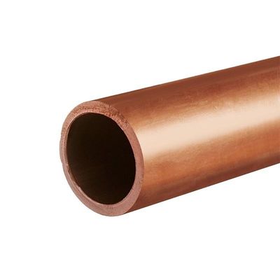 Pipe de cuivre de grand diamètre directement proposée avec une épaisseur de paroi de 1 mm à 220 mm