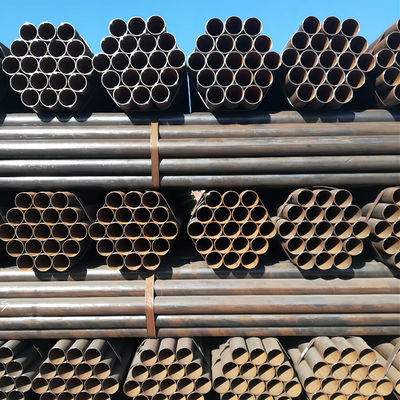 Service de traitement Décoiling OEM Custom Q195 Q215 Q235 SS400 S235 Pipe sans soudure en acier au carbone doux laminée à froid