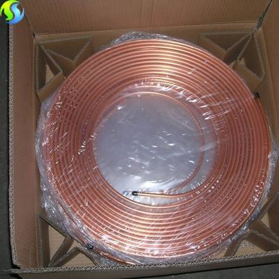 Service de traitement des tubes en cuivre à paroi mince d'une épaisseur de paroi de 1 mm à 220 mm et de décoiling