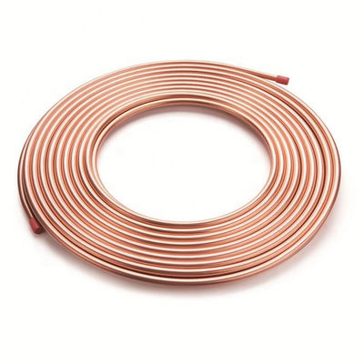 30% d'allongement C1100 C1200 tuyau de cuivre rouge pour des applications industrielles abordables
