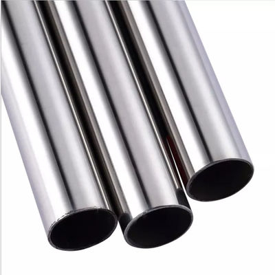 JIS AISI ASTM GB DIN EN bs Standard OEM personnalisé 201 304 304L 316 316L 410 430 Produits de tuyaux ronds en acier inoxydable