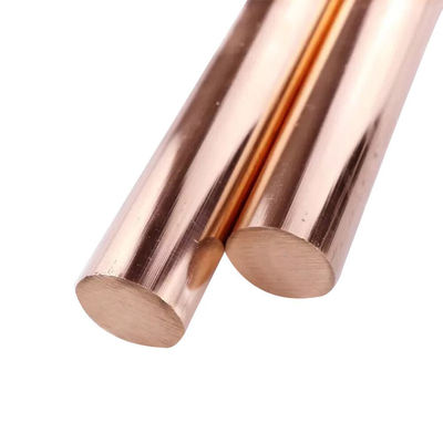 Cu Min 99% ROUND Brass Copper Rods La combinaison parfaite de prix abordables