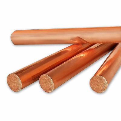 Barre de cuivre non allié C1100 C1020 C1220 C2720 C2600 C2400 avec service de décoiling et de haute pureté fourni par des fournisseurs de confiance