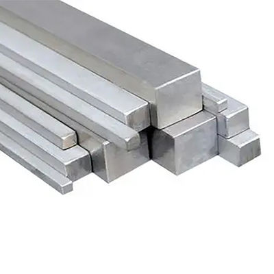 Barre carrée en acier inoxydable de la série 200 300 400 500 600 de 10 mm avec une tolérance de ± 1% et norme ASTM