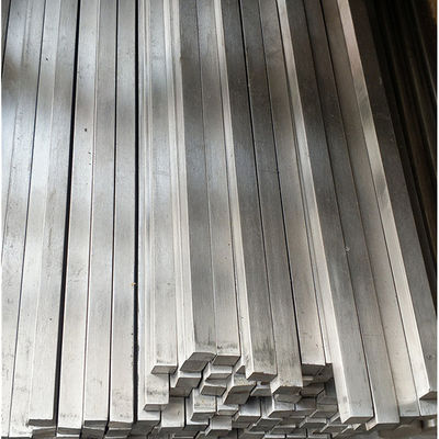 Barre carrée en acier inoxydable de la série 200 300 400 500 600 de 10 mm avec une tolérance de ± 1% et norme ASTM
