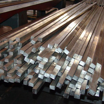 Barre carrée en acier inoxydable de la série 200 300 400 500 600 de 10 mm avec une tolérance de ± 1% et norme ASTM