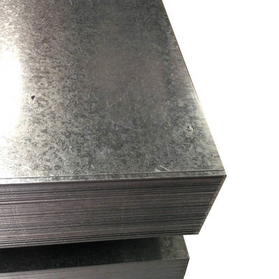 Dx51d Dx52d Dx53d Plaque d'acier galvanisé revêtue de zinc avec une tolérance de ± 1% et service de traitement de décoiling