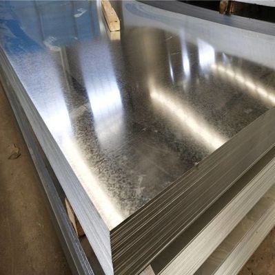 Dx51d Dx52d Dx53d Plaque d'acier galvanisé à chaud avec revêtement Z10-Z29 et technique à base de laminage à froid