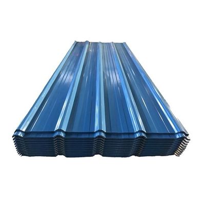 Couche de vente directe Z41-Z60 ASTM GI GL tôles d'acier galvanisé ondulé de longueur 2001-3600 mm