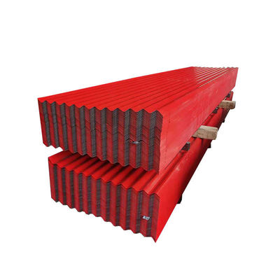 Assurance 0,25 mm tôles d'acier ondulé avec 2001-3600 mm de longueur et revêtement Z41-Z60