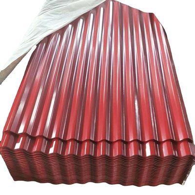 Assurance Gi Service de traitement des tôles de toiture en acier ondulé à dureté moyenne et décoiling