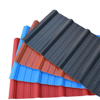 Personnalisation de la tôle d'acier galvanisé ondulé PPGI PPGL avec revêtement Z41-Z60 et tolérance ± 1%
