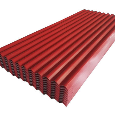 Matériau rouleaux d'acier galvanisés prépeints en couleur RAL pour feuille de toiture ondulée de qualité DX51D