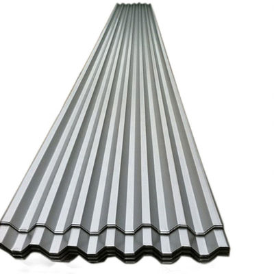 Plaques de toiture galvanisées en zinc ondulé avec service de traitement par perçage et spangle régulier provenant de l'approvisionnement direct