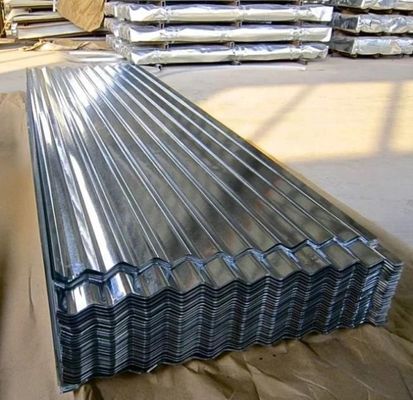 600-1250 mm Largeur tôle de toiture galvanisée Zinc personnalisé pour différentes tailles et ± 1% de tolérance