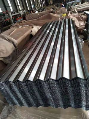Fabrication de tôles de toiture galvanisées ondulées et de tôles de toiture galvanisées avec service de traitement par perçage